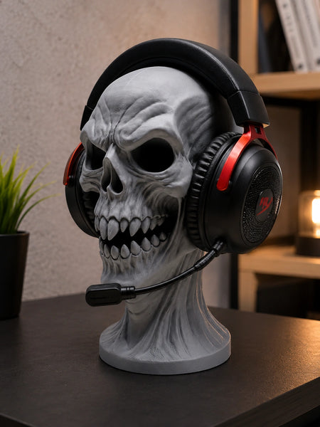 Scary Skull Headphone Holder