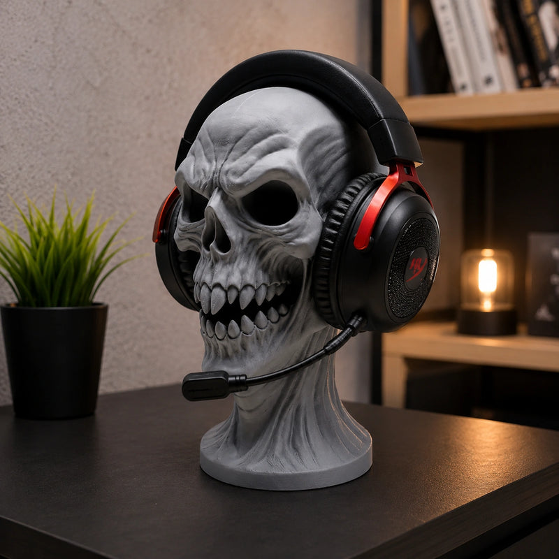 Scary Skull Headphone Holder