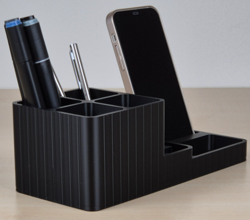 LayerStory Luxe Desk Organizer with Phone Dock – Premium Office Accessory