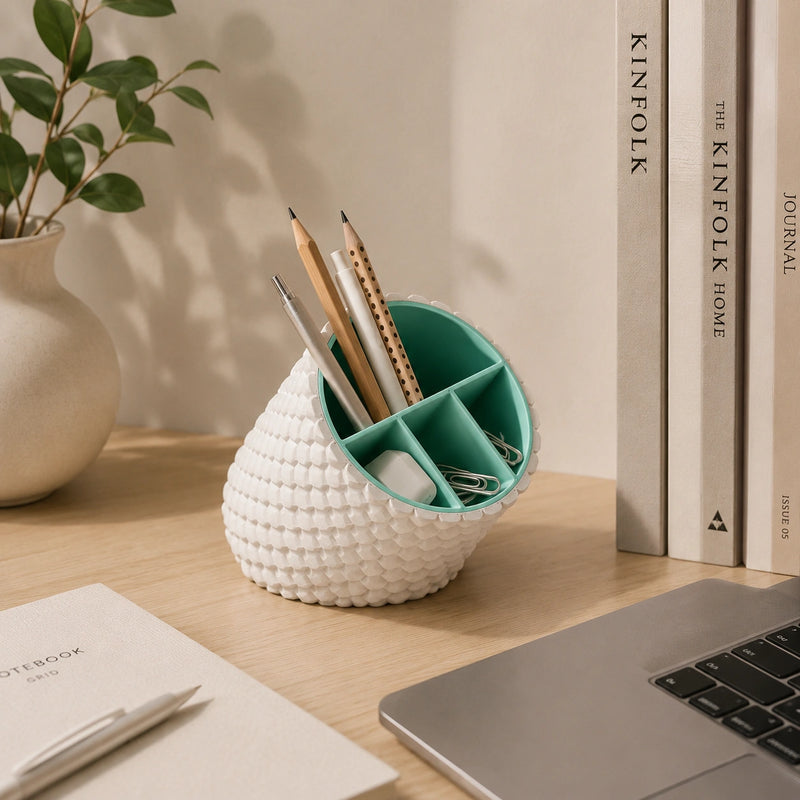 Tilt Hexa Desk Organizer