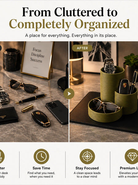 Trio Flow Desk Organizer