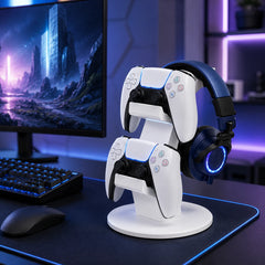 Gamer Dock Pro – PS5 Dual Sense Controller & Headphone Stand