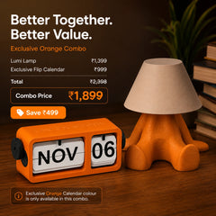 Lumi Calendar Duo - Lazy Orange
