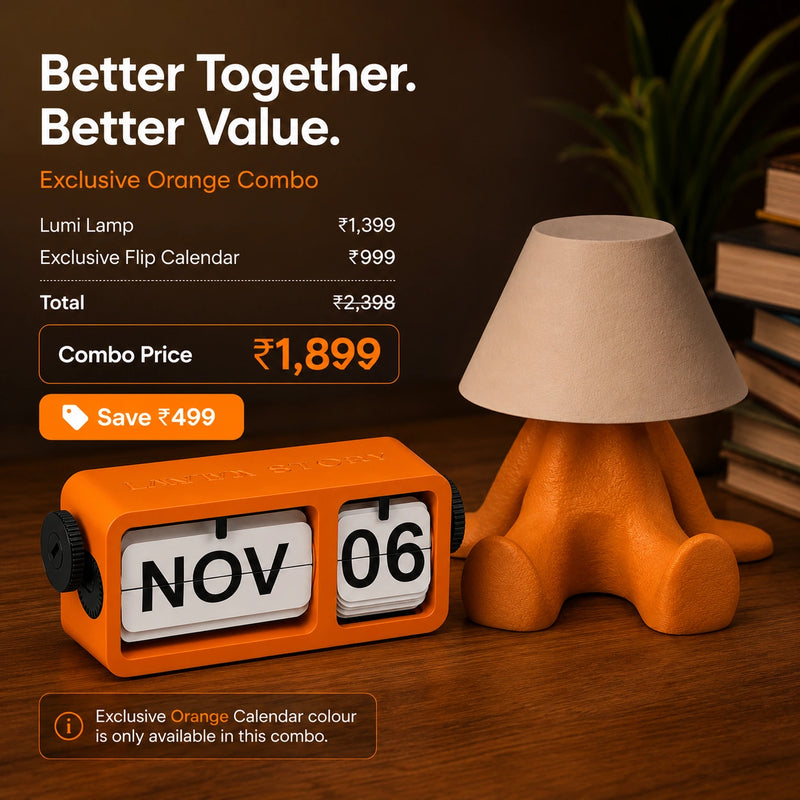 Lumi Calendar Duo - Lazy Orange