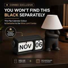 Lumi Calendar Duo - Wise Black