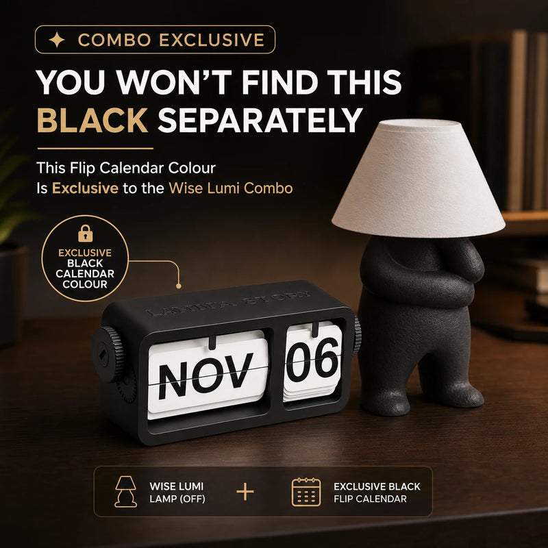 Lumi Calendar Duo - Wise Black