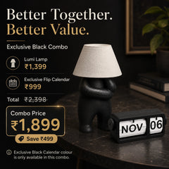 Lumi Calendar Duo - Wise Black