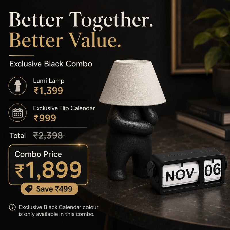 Lumi Calendar Duo - Wise Black