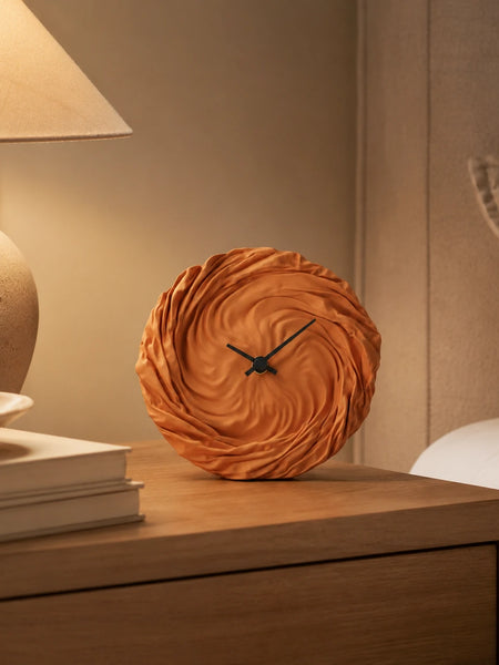 Twist Cloth Clock