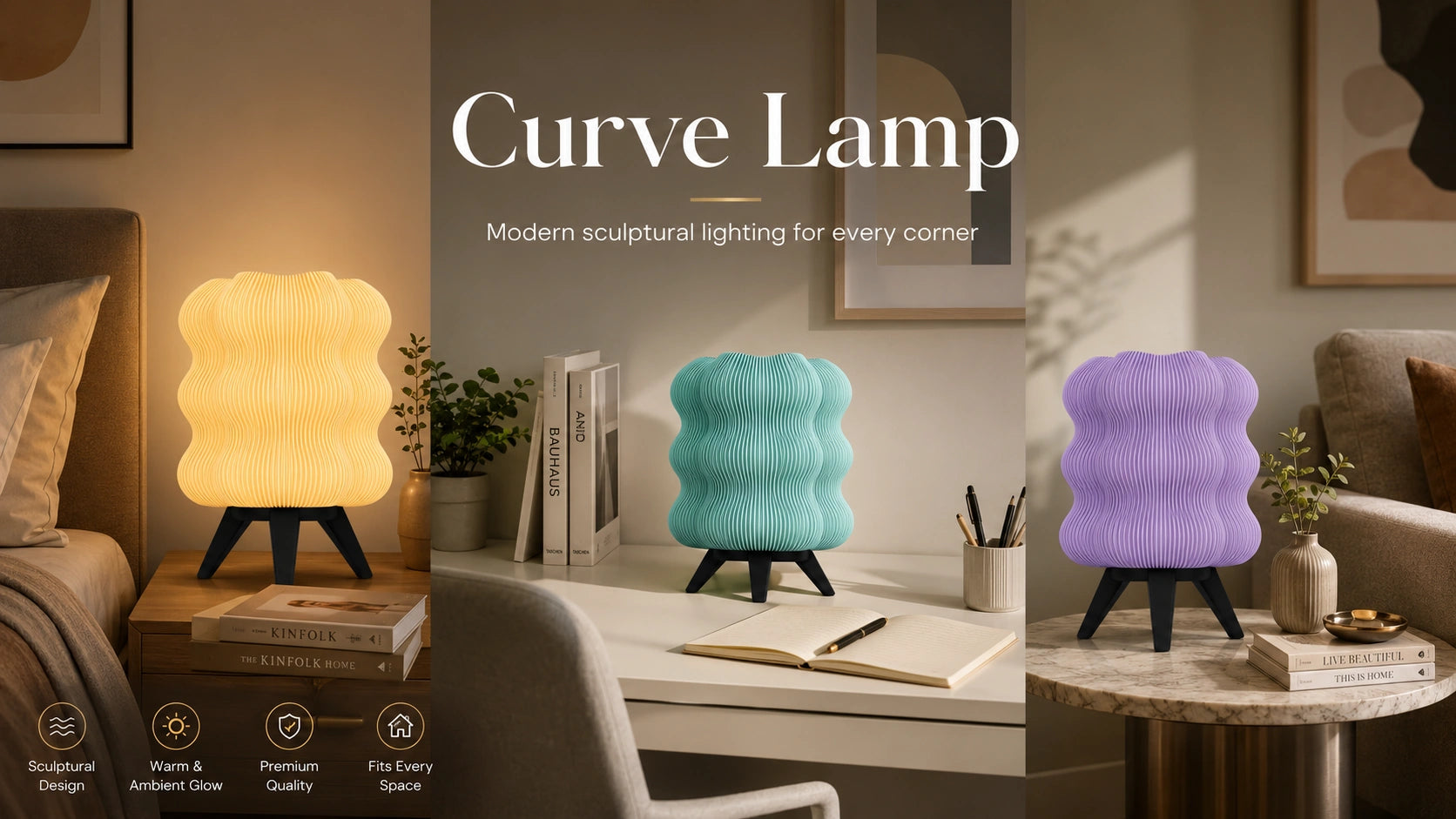 Lamp for Bedroom | Lamp for Study Table | Table Lamp for Living Room Decoration | Table Lamp for Gifting