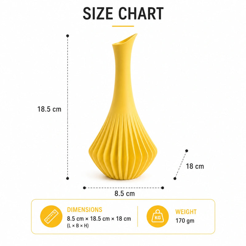 Petal Neck Vase