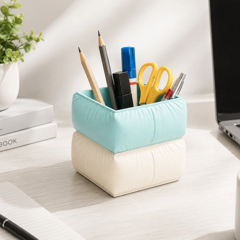 Puffer Square Desk Organizer