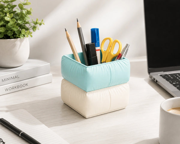 Puffer Square Desk Organizer