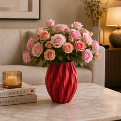 Ruby Bloom Vase