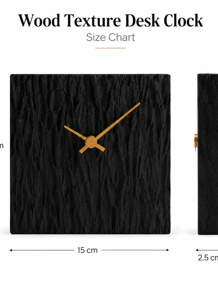 Wood Desk Clock