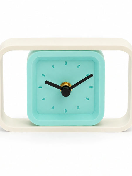SpinFrame Desk Clock