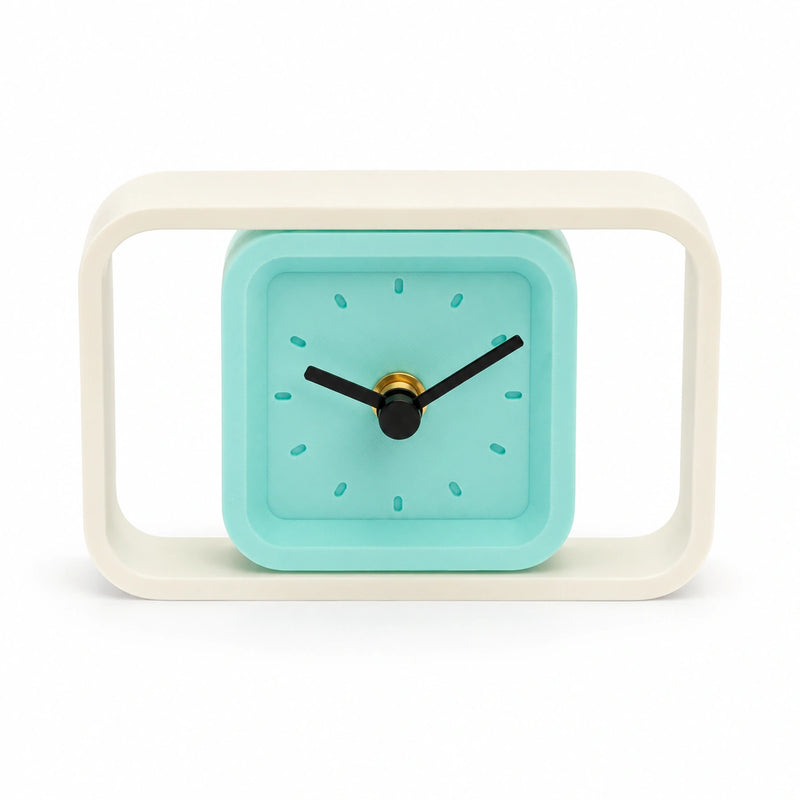 SpinFrame Desk Clock