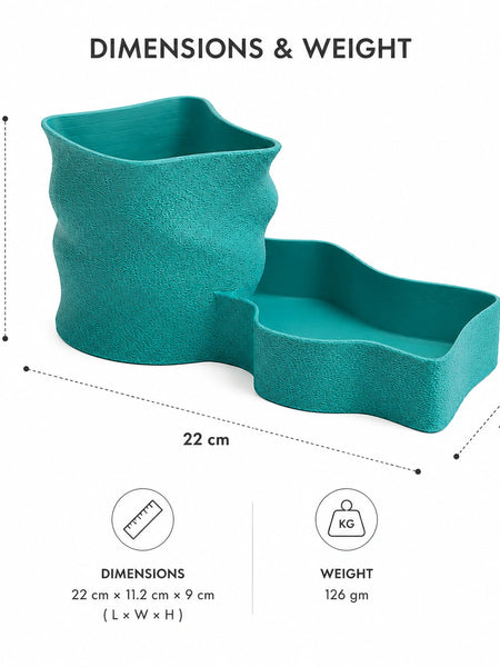 WaveForm Desk Organizer