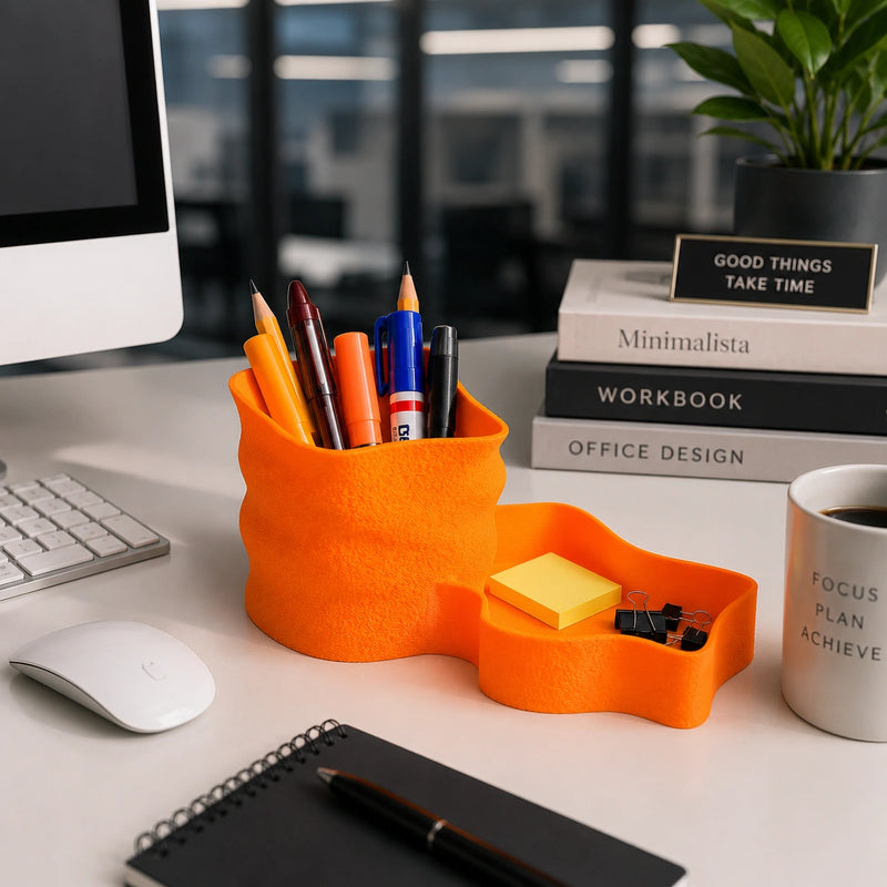 WaveForm Desk Organizer