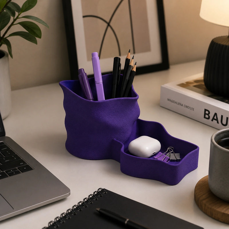 WaveForm Desk Organizer