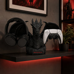 Dragon's Keep – Gaming Headset & Controller Stand